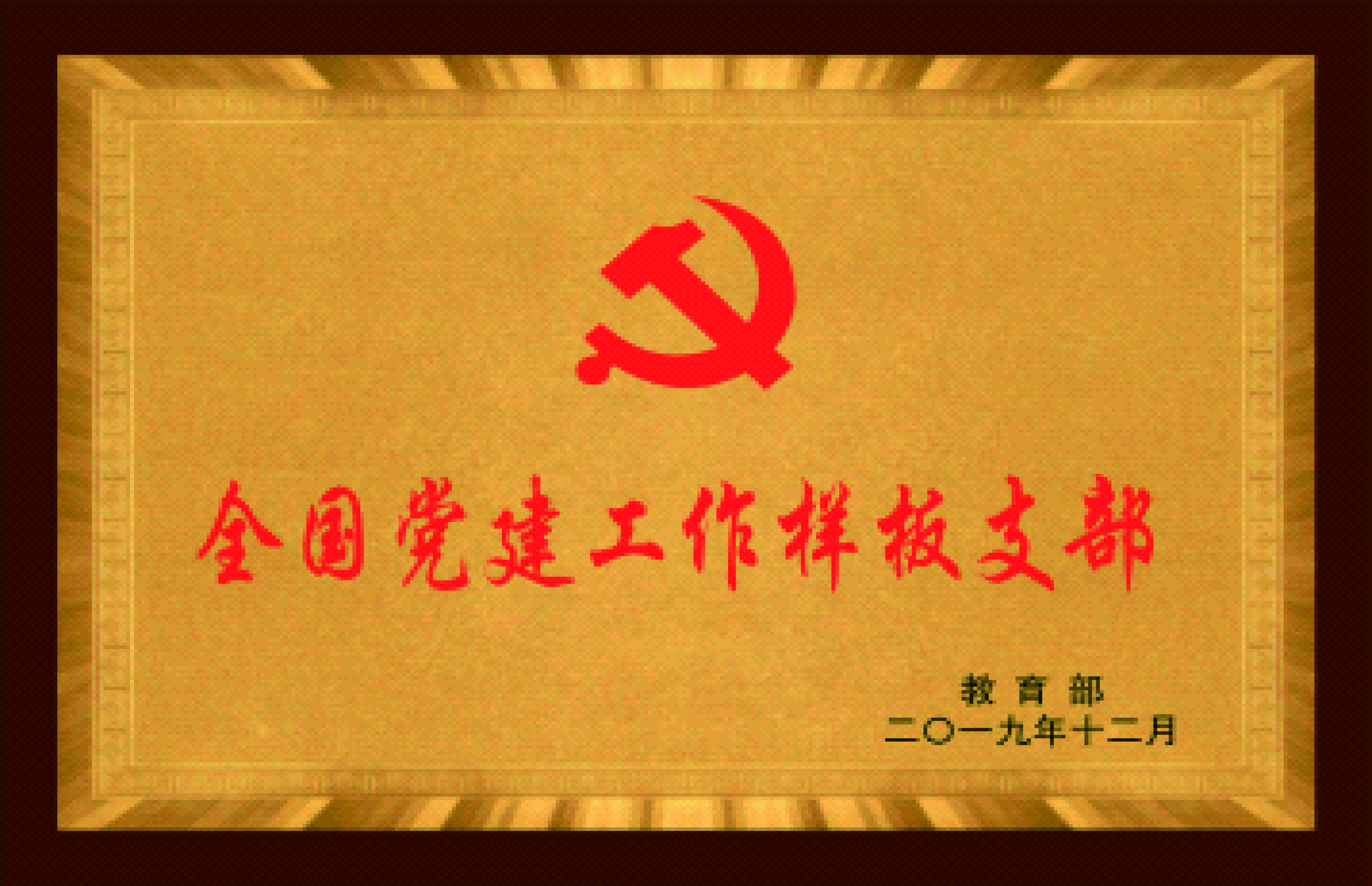全国党建工作样板支部 全国党建工作样板支部