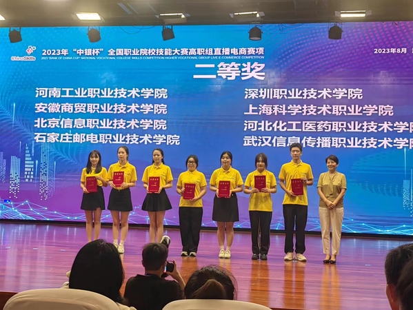 2023年全国职业院校技能大赛直播电商赛项二等奖 2023年全国职业院校技能大赛直播电商赛项二等奖